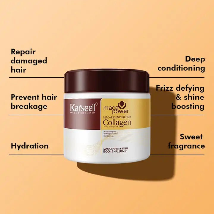 Karseell Collagen Hair Mask  (For All Hair Types)